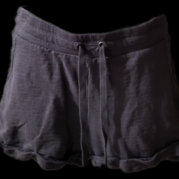 ROXY Like New Navy Purple Tropical Bikini Set Sz M with extra Shorts - Picture 6 of 10